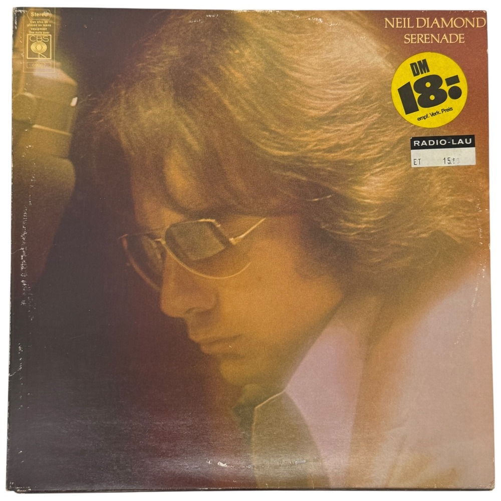 Neil Diamond Serenade Vinyl LP Album CBS 69067 Holland Pressing 1974 Vintage‎